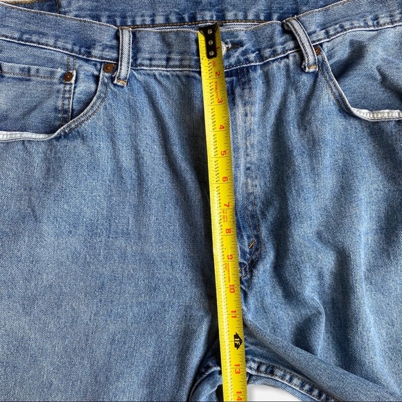 Vintage Levi’s 550 relaxed fit light wash 80s VTG - Picture 5 of 12